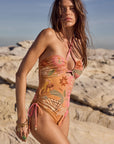 Model wearing Oceana One Piece