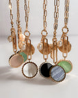 Solario Sundial Blue Lace Necklace with other necklaces