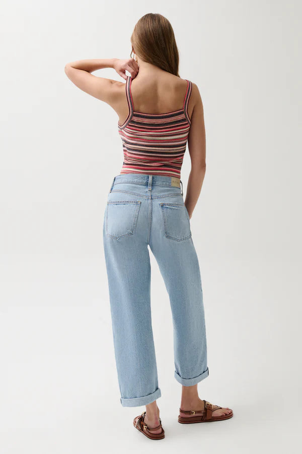 Donny Rolled Hem Boyfriend Jean back