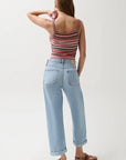 Donny Rolled Hem Boyfriend Jean back