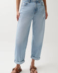 Donny Rolled Hem Boyfriend Jean front