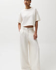 Delphine Pleated Wide full body front view