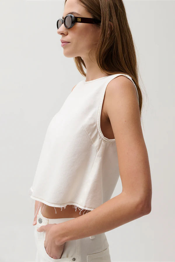 Rue Cropped Swing Shirt side