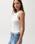Nissi Tank Top Soft White side