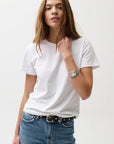 Alba Baby Tee front view