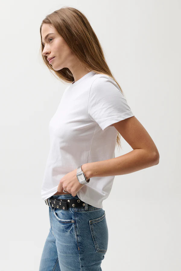 Alba Baby Tee side view