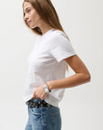 Alba Baby Tee side view