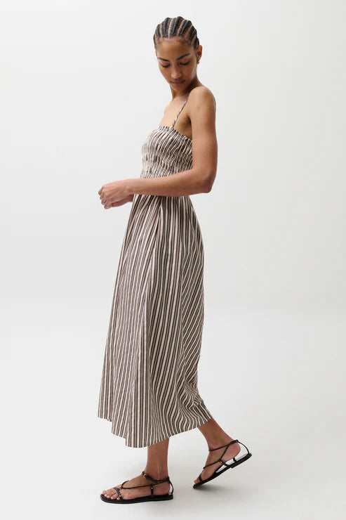 Bianca Shirred Bodice Dress side