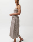 Bianca Shirred Bodice Dress side