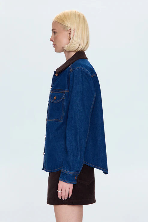 Devon Shacket side view