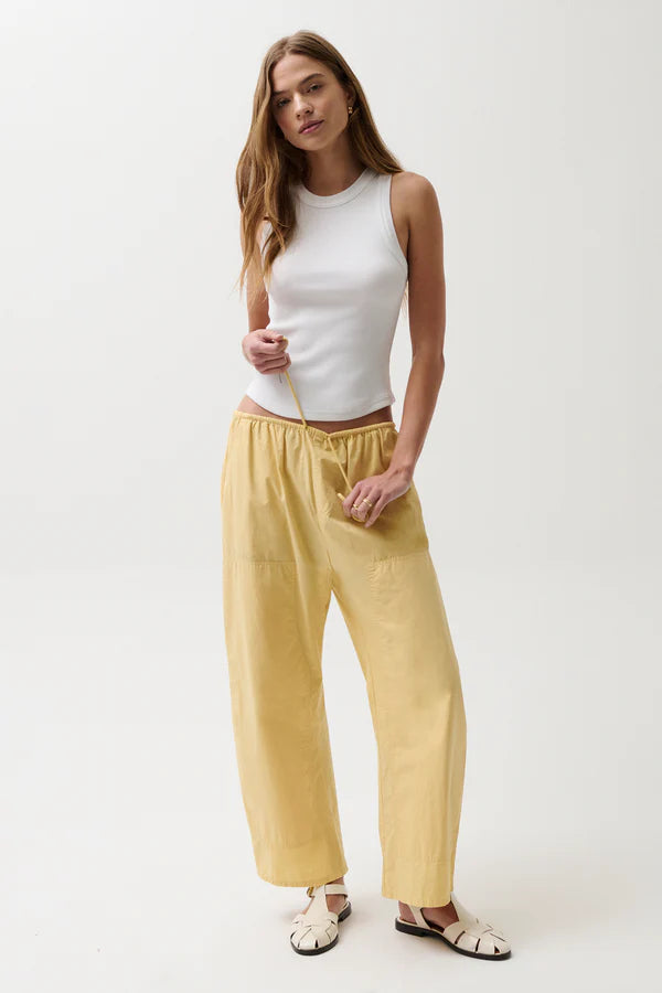 Theo Poplin Pant full body front