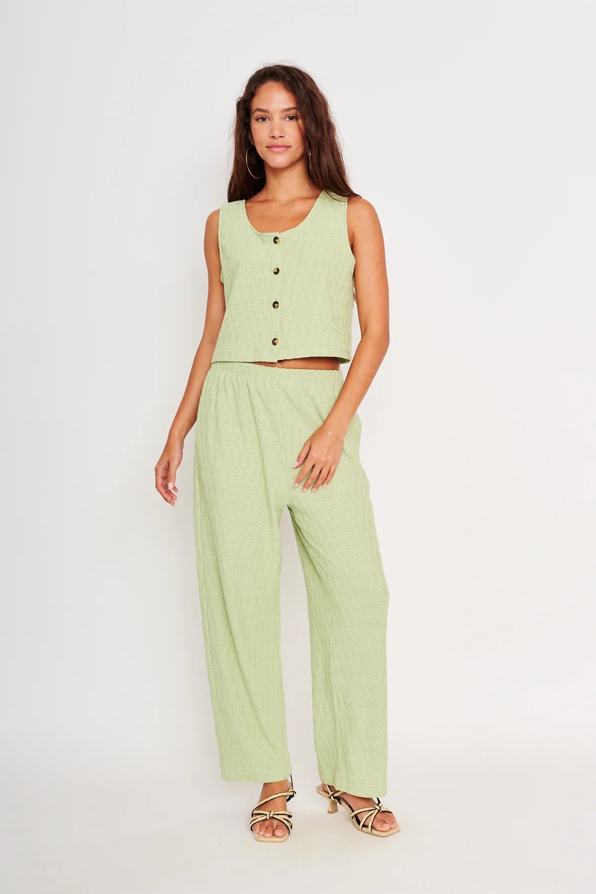 Frankie Top and Flynn Pant front