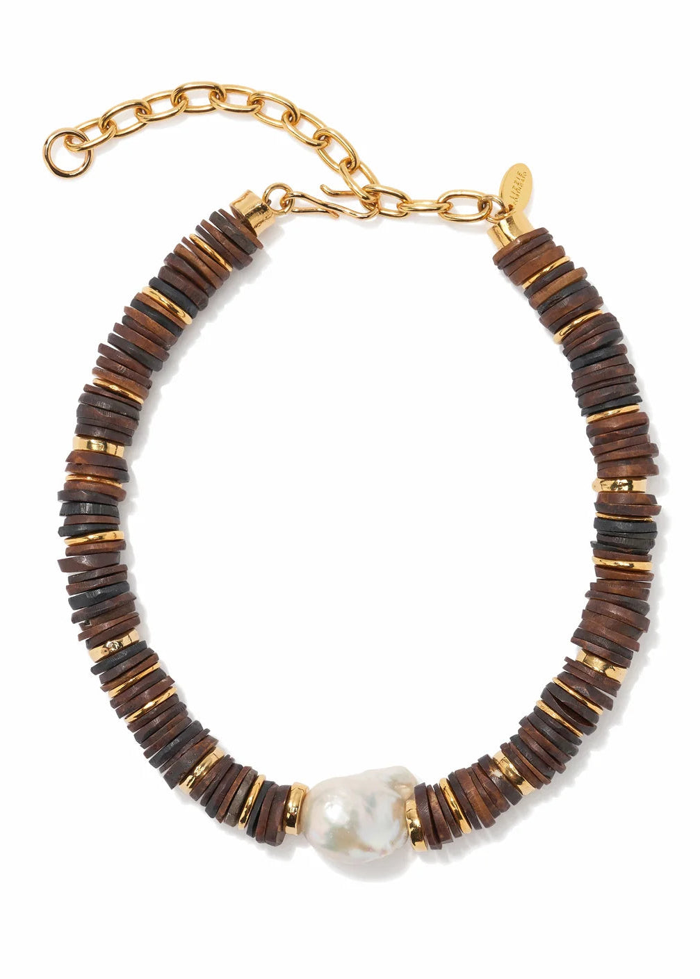 Bilbao II Collar Necklace by itself