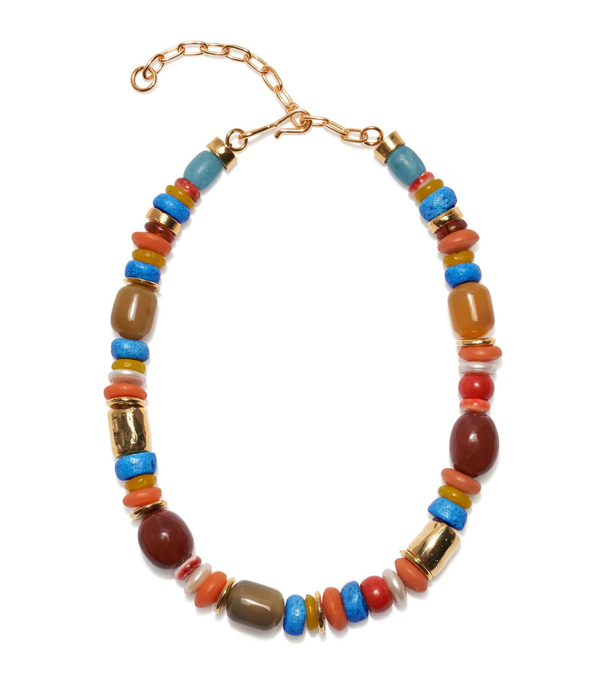 Souvenir Necklace in Sienna by itself