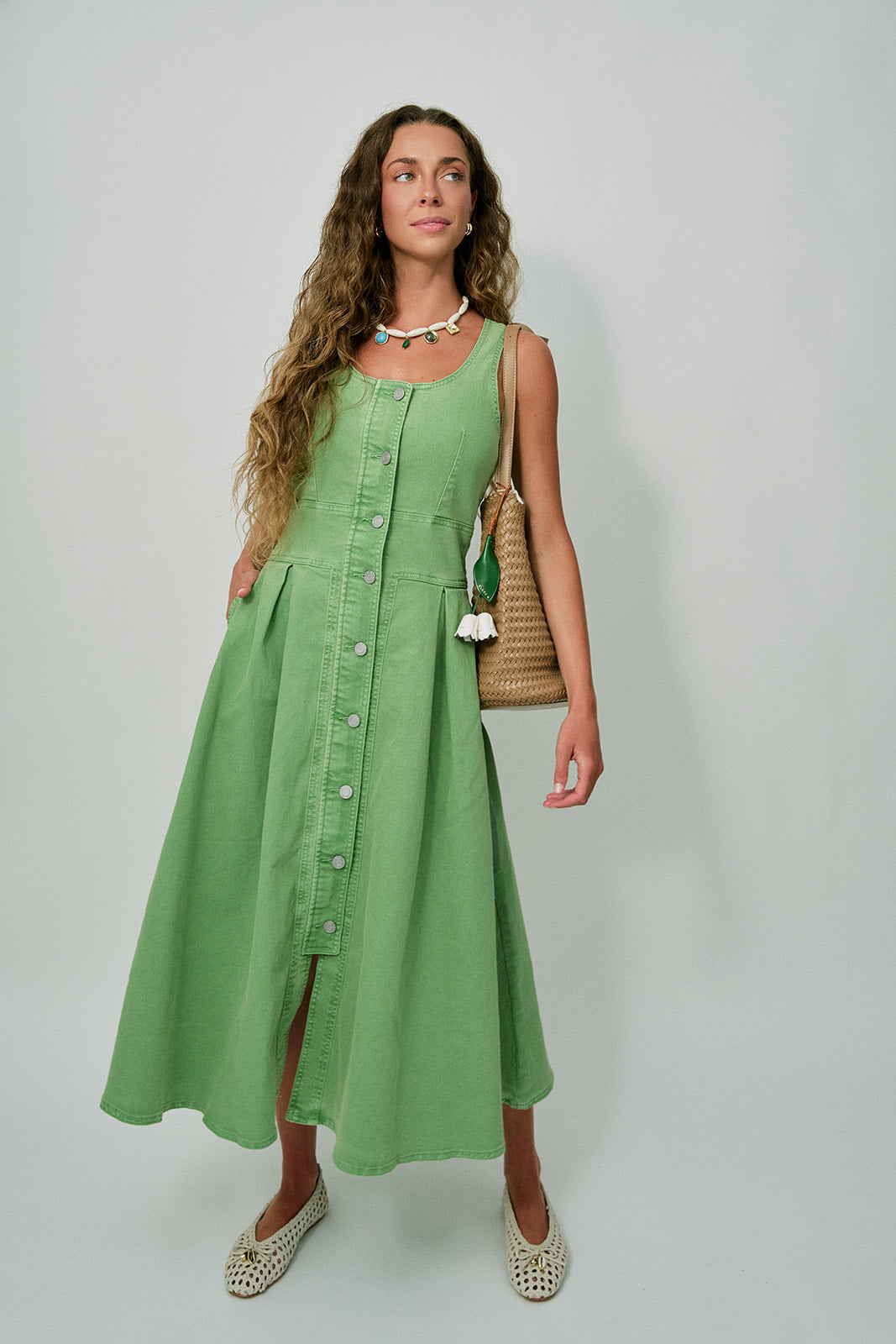 Adriana Necklace full body front view