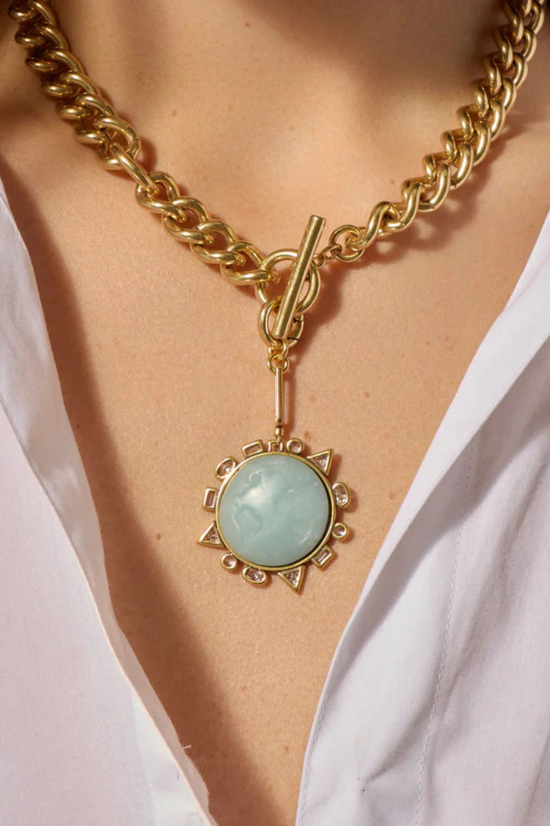 Mignonne Gavigan Odyssey Necklace on model
