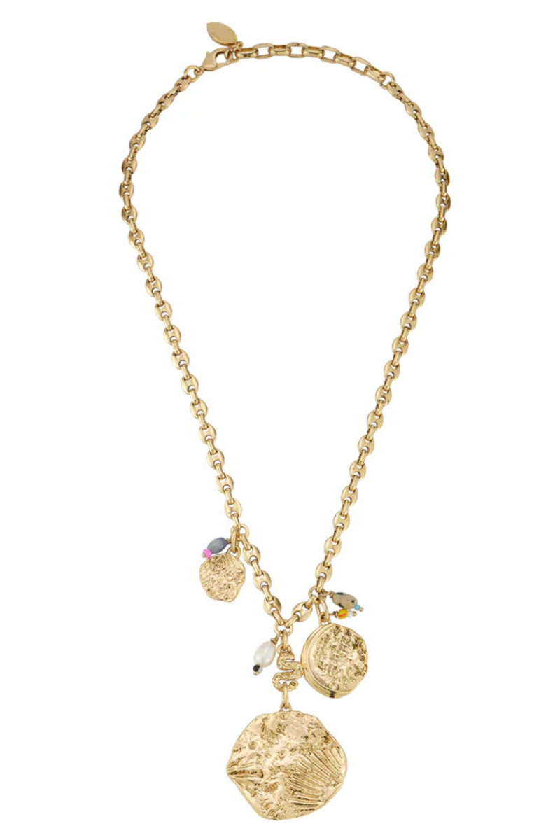 Mignonne Gavigan Carmen Charm Necklace flat lay