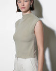 Paloma Funnel Neck Knit Top side/front