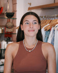 Melissa Necklace on model