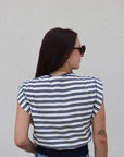 Joie Cotton Jersey Top back
