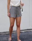 Petra Linen Short front