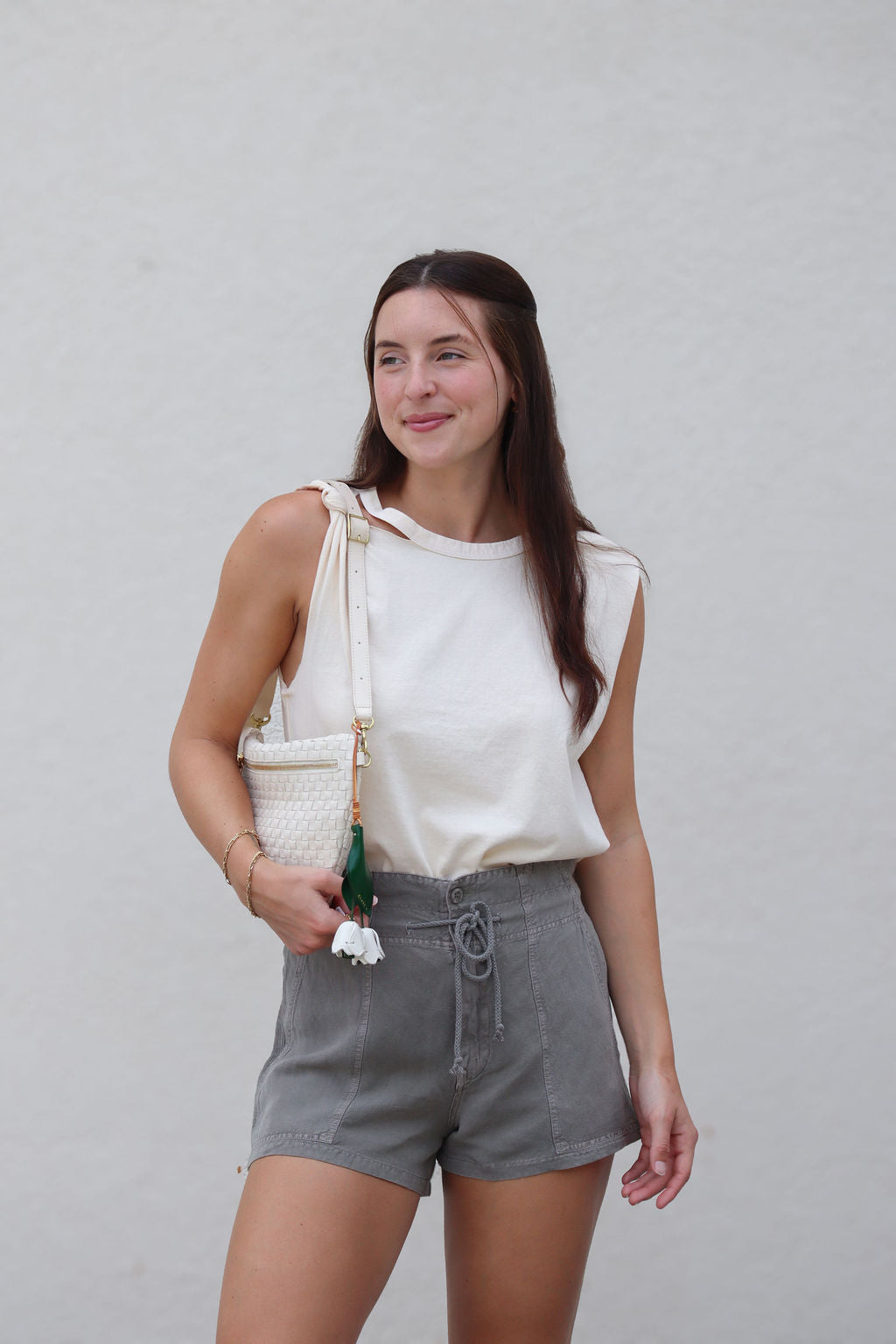 Petra Linen Short front view