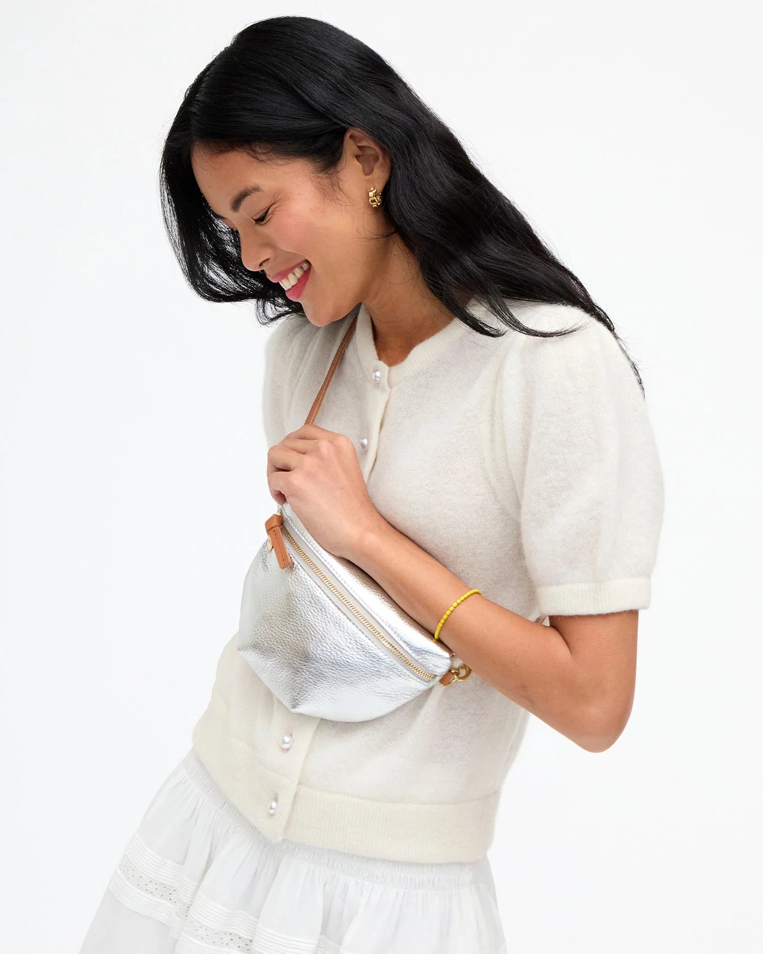 Petite Fanny Lamba worn as cross body