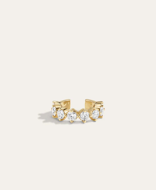 Premier Amigos Diamond Ear Cuff by itself