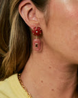 Louis Earring on ear