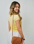 The Itty Bitty Ringer Tee Desert Sun Palm