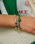 Translucence Bracelet with green bracelet
