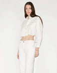 Camper Crop Shirt on model