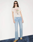 Classic Tini Time Tee on model
