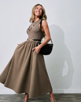 The RSVP Dress on 5'6" model