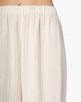 Lima Metallic Cotton Pant close up waist