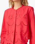 Kalena Cotton Blouse close up
