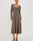 Sabrina Midi Dress full body front view
