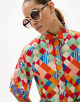 Amaia Mini Dress close up front