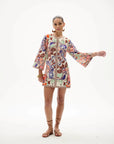 Ummi Mini Dress Punta Print front