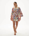 Ummi Mini Dress Punta Print full body front