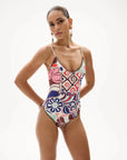 Marietta One Piece Punta Print front