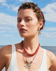 Paros Necklace with star necklace