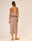 Fern Cami Top in Wildflower Spice full body back view