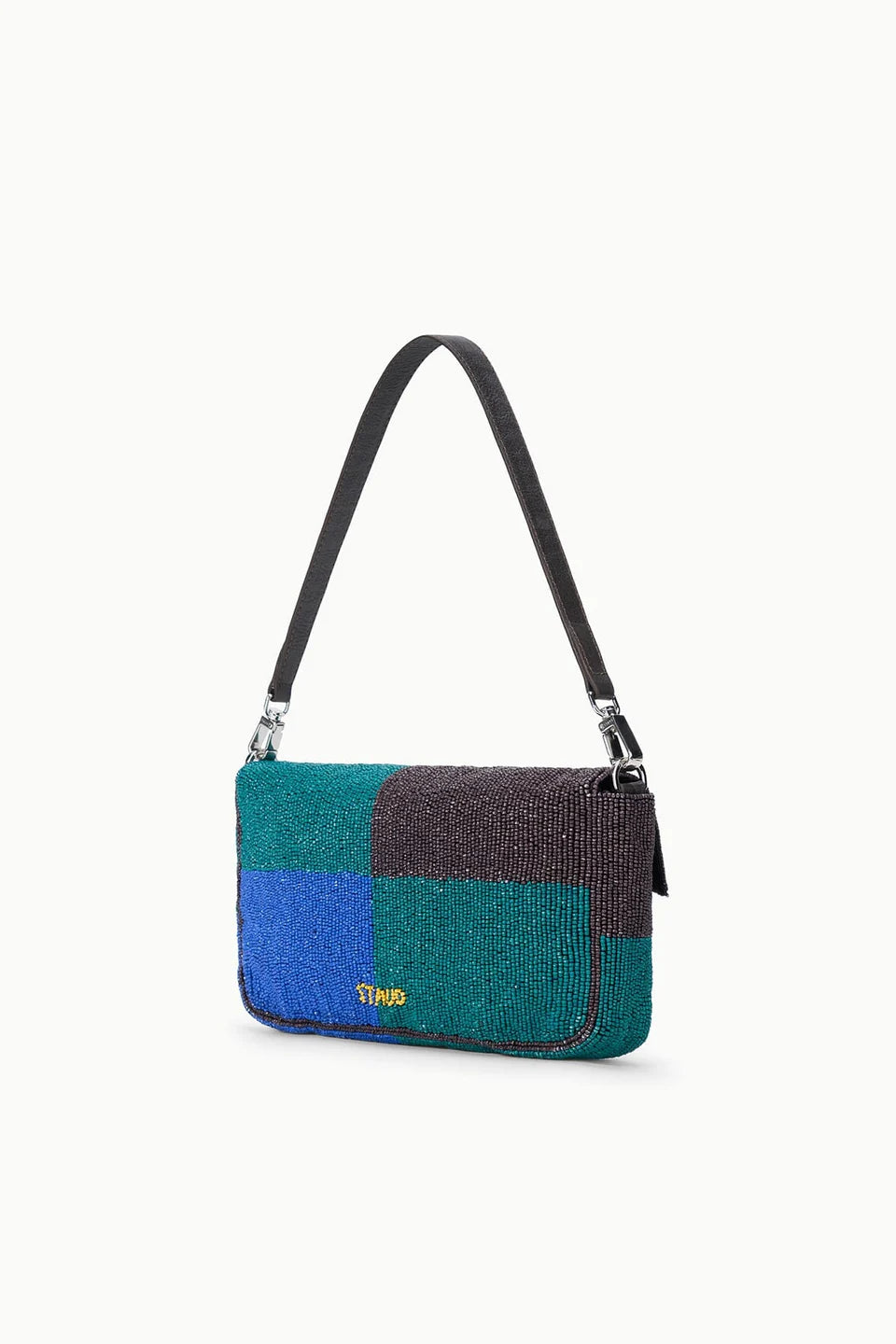 Timmy Shoulder Bag Conch Shell back view with handle