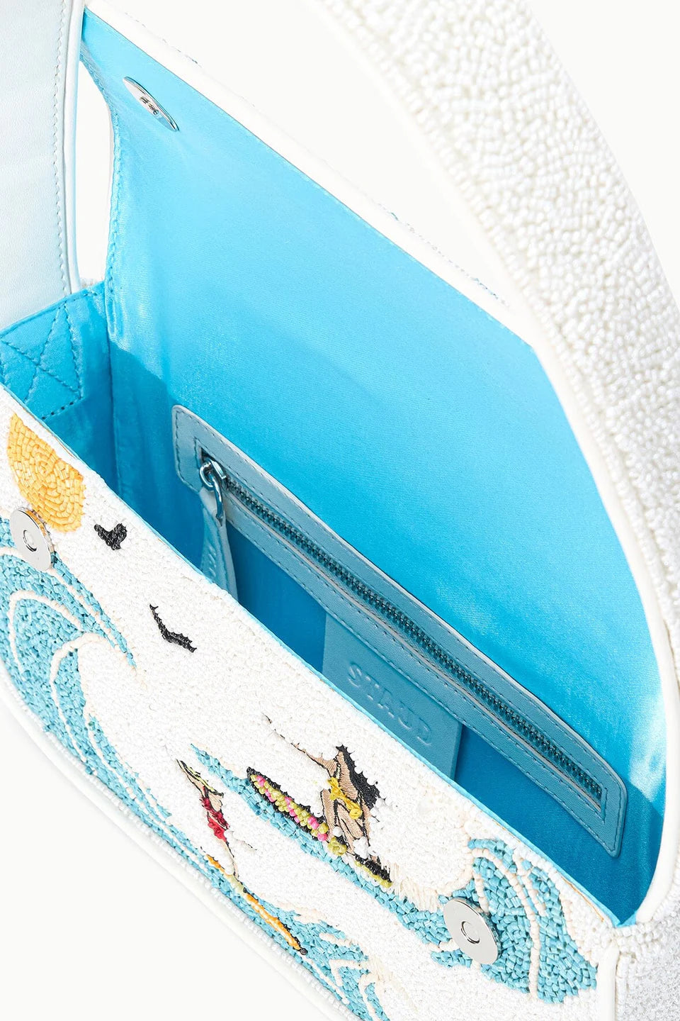 Tommy Beaded Bag Surf Babes inside view