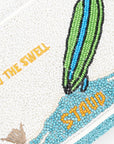 Tommy Beaded Bag Surf Babes close up beading detail