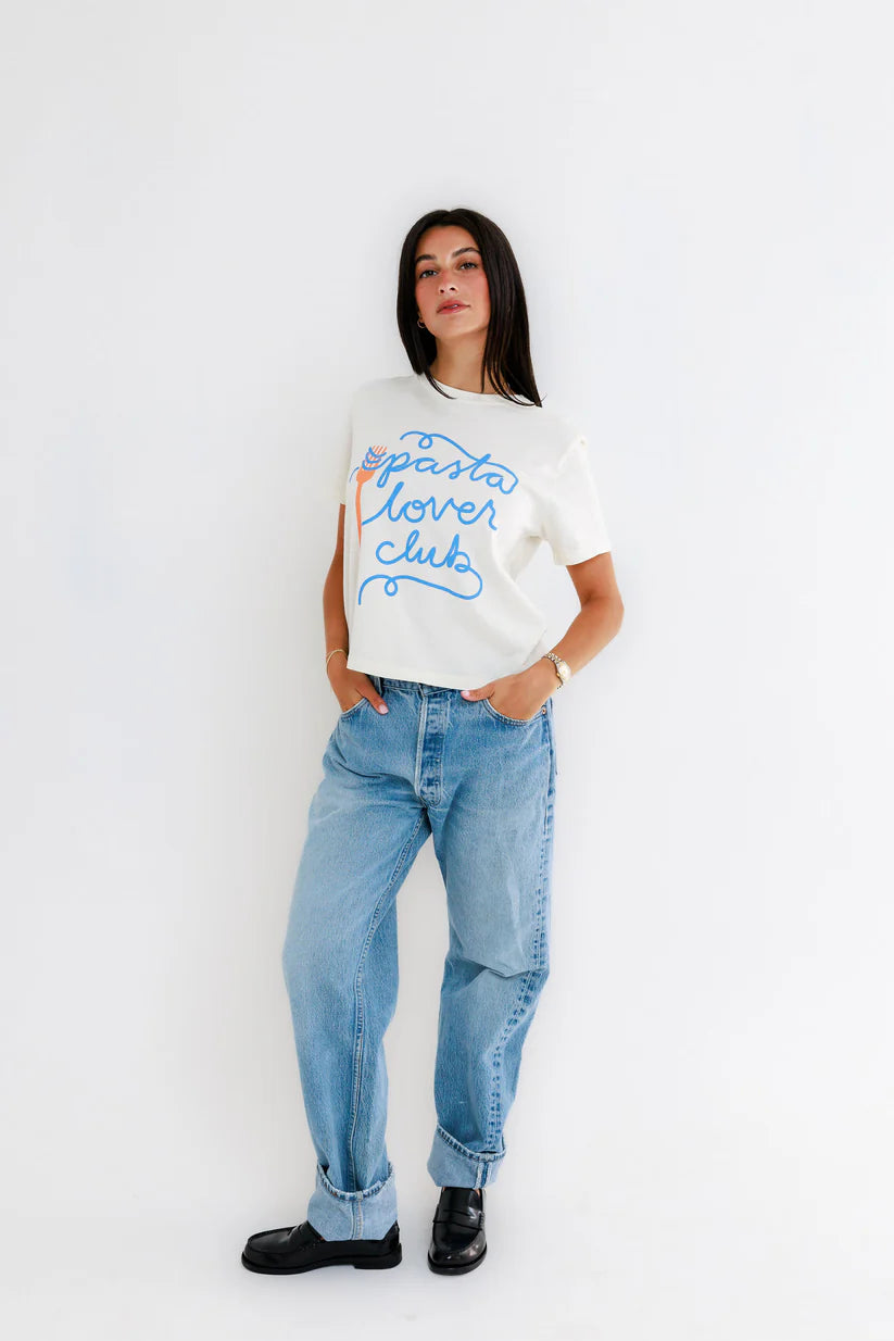 Pasta Lover Club Tee full body front