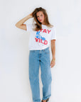 Stay Wild Horse Everyday Tee full body