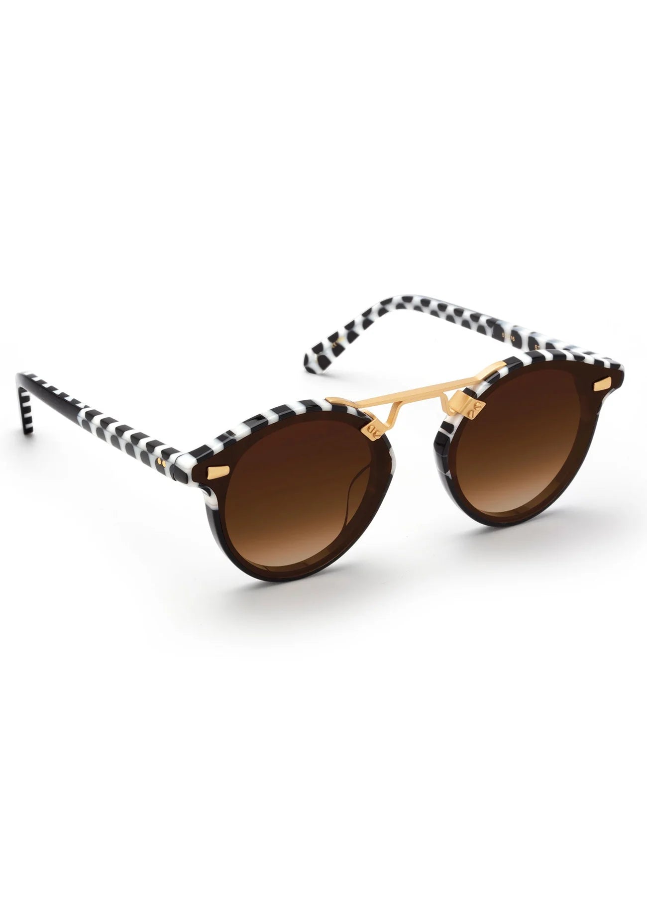 STL Nylon Domino to Black 24k Sunglasses side view