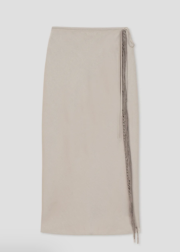 Gargi Crisp Satin Skirt by itself